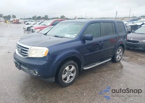 2013 Honda Pilot Ex-L from USA, damaged, VIN 5FNYF3H57DB010163